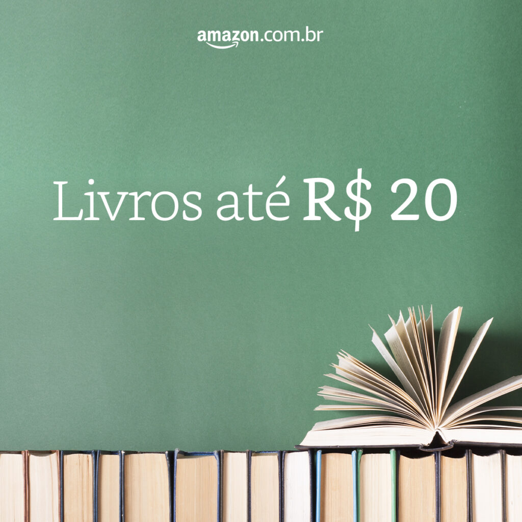 banner livros até 20 reais